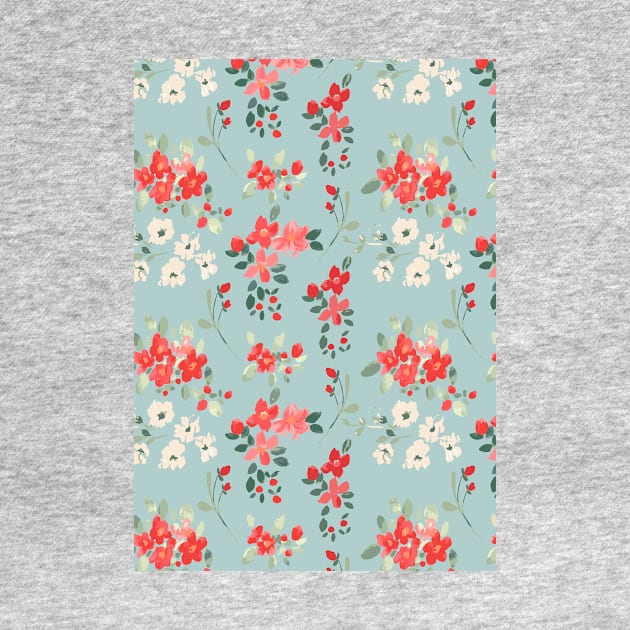 Ditsy Floral Pattern by LThomasDesigns